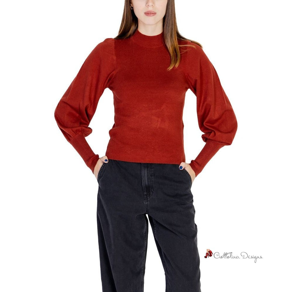 Red Viscose Tops & T-Shirt