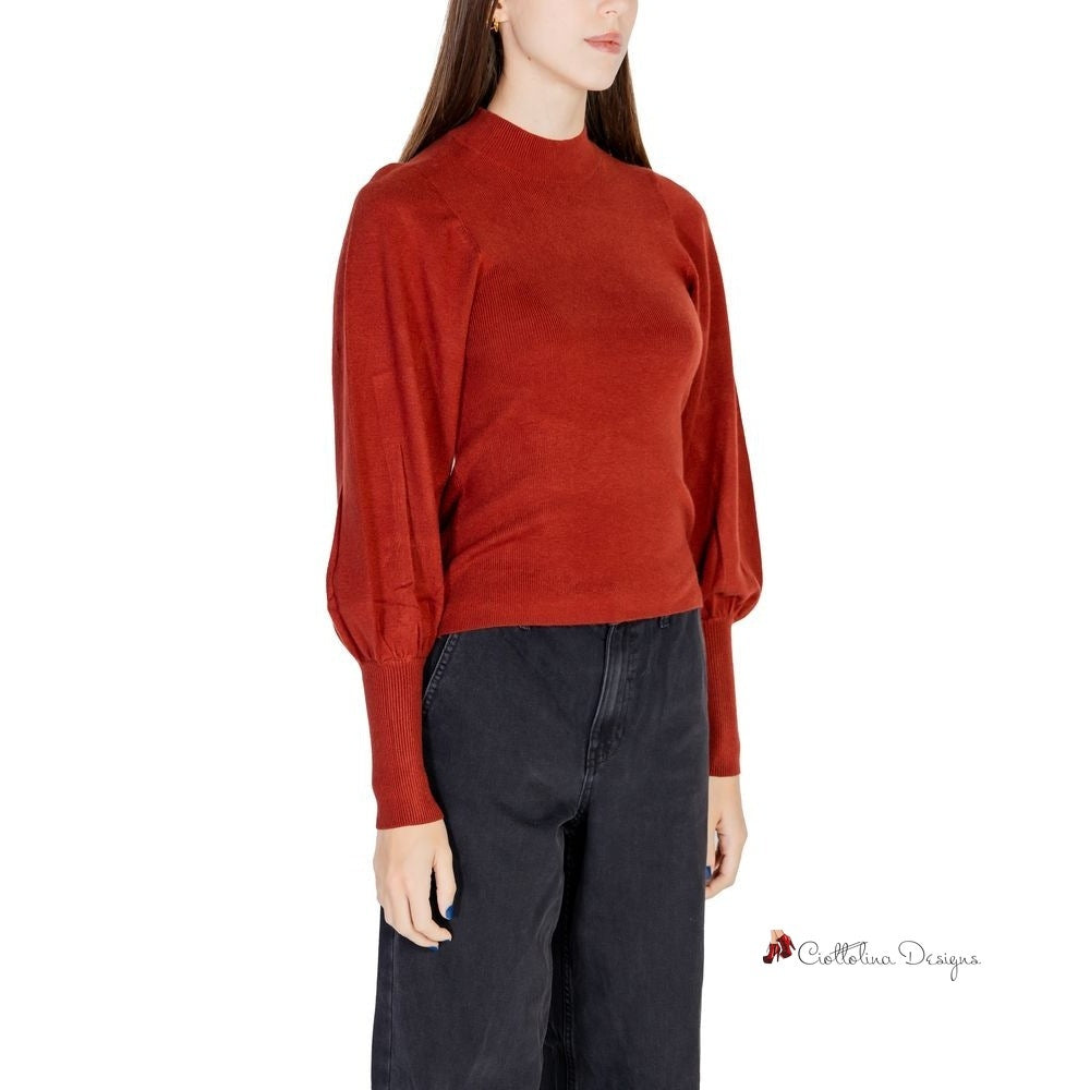 Red Viscose Tops & T-Shirt