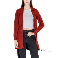 Red Viscose Cardigan