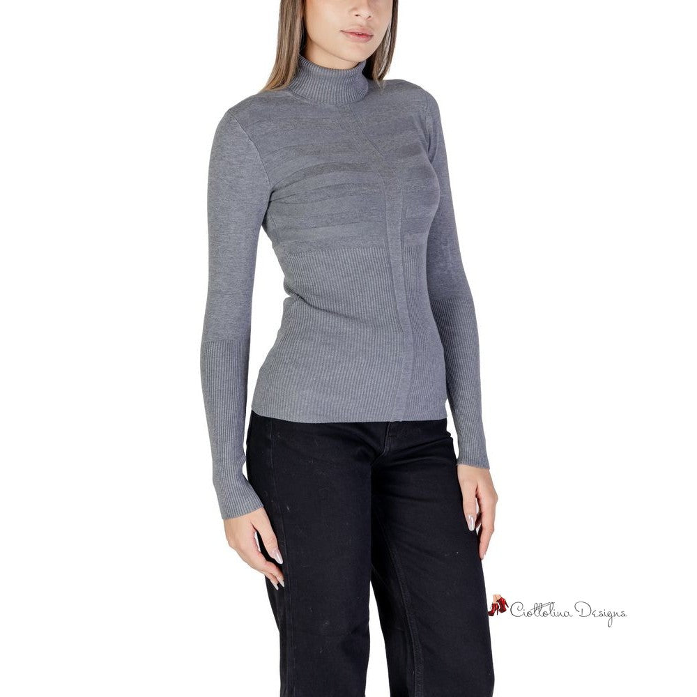 Gray Viscose Sweater