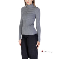 Gray Viscose Sweater