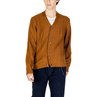 Beige Polyester Cardigan