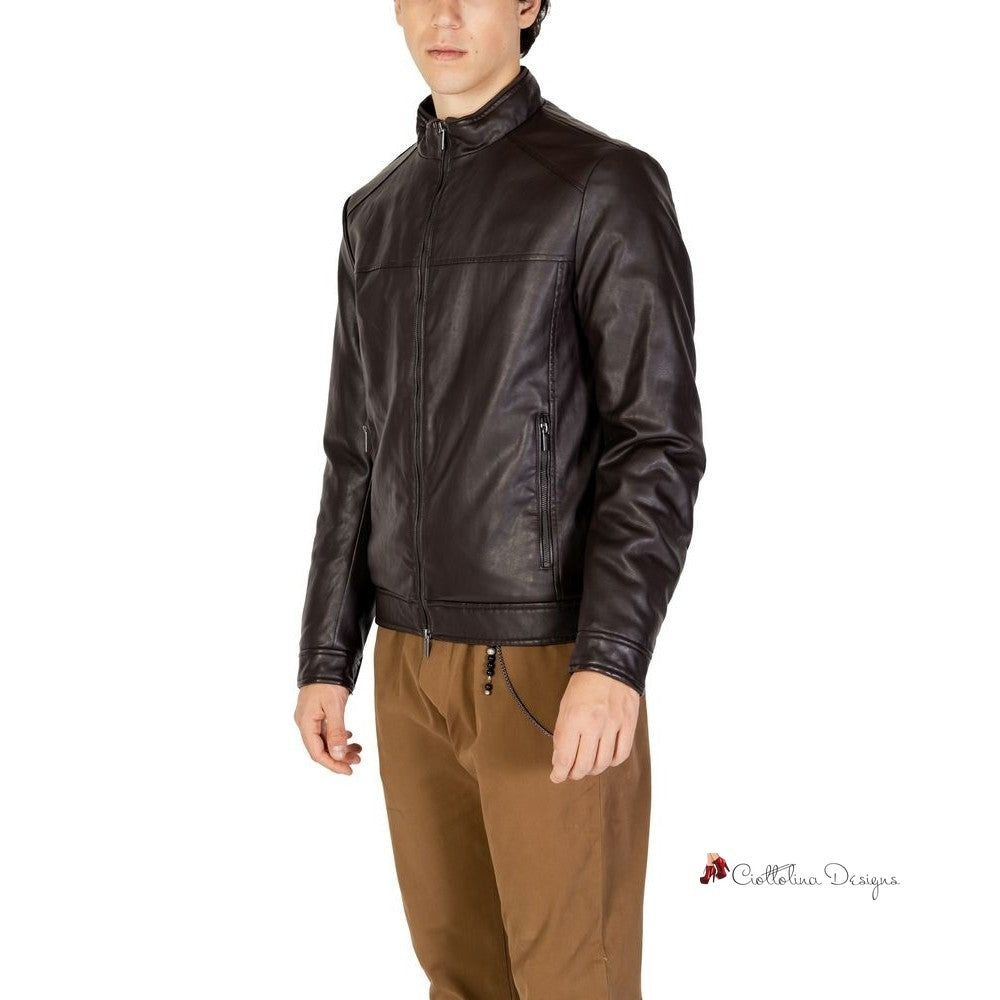 Brown Viscose Jacket