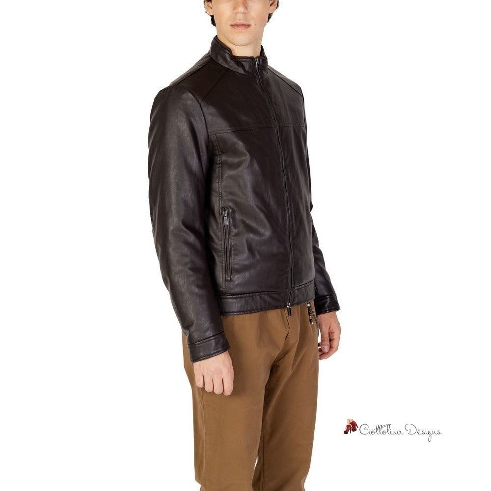 Brown Viscose Jacket