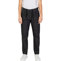 Black Cotton Jeans & Pant