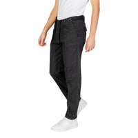 Black Cotton Jeans & Pant