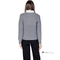 Gray Viscose Sweater