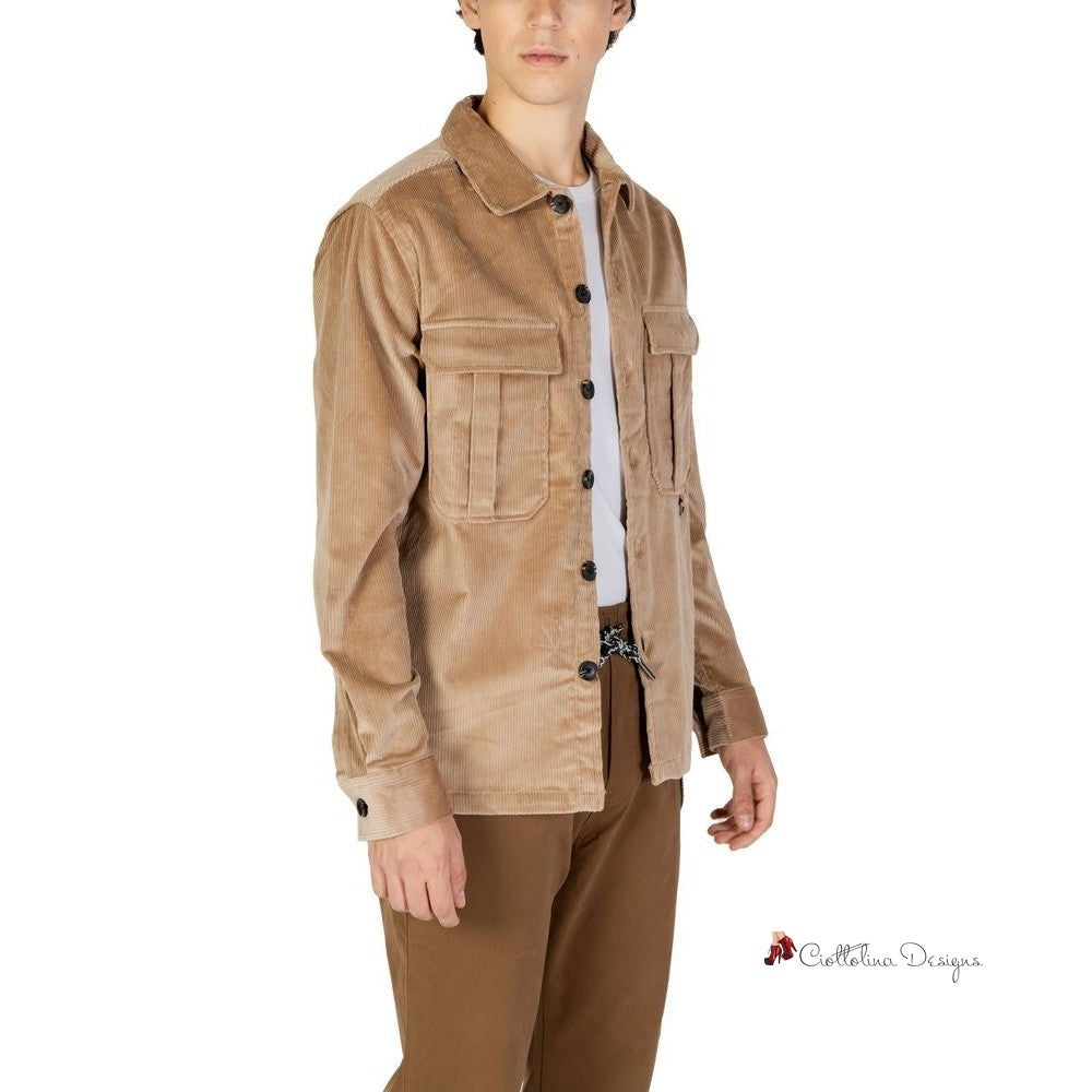 Beige Cotton Shirt