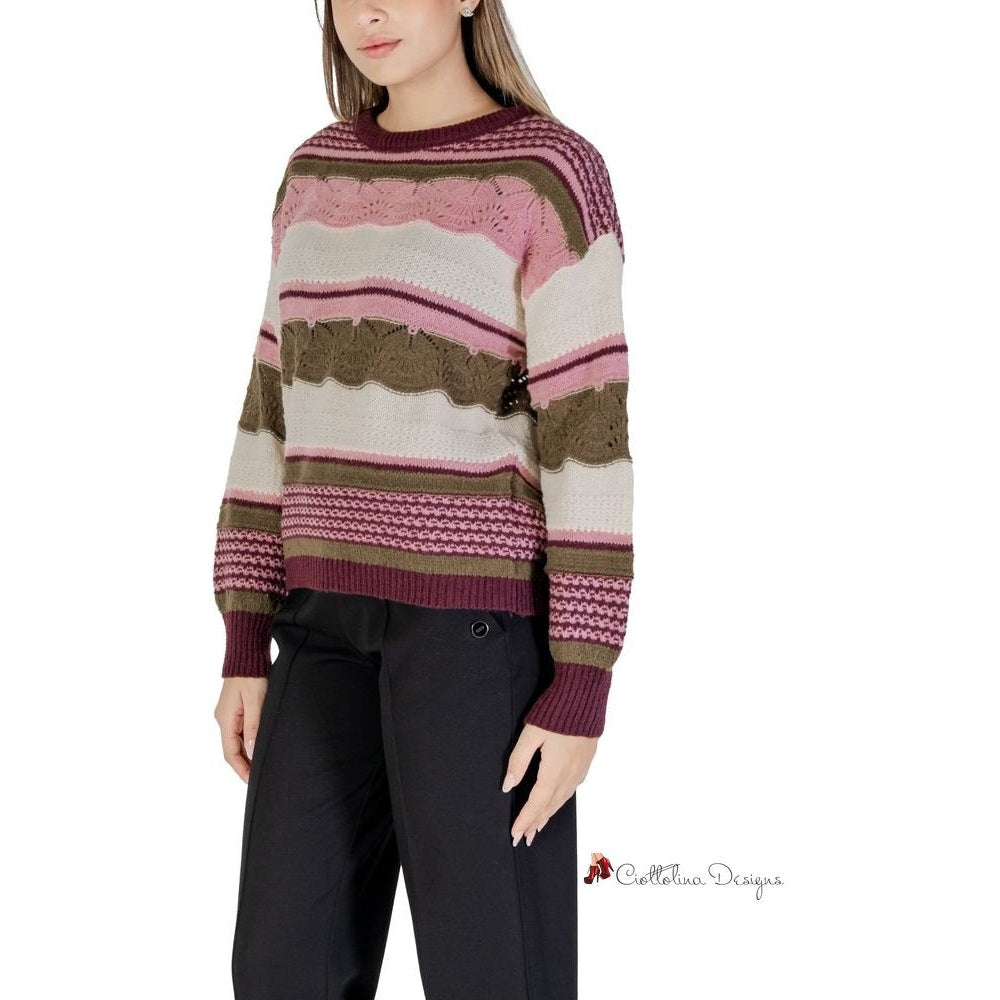 Multicolor Recycled Polyester Sweater