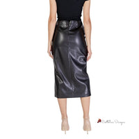 Black Polyester Skirt