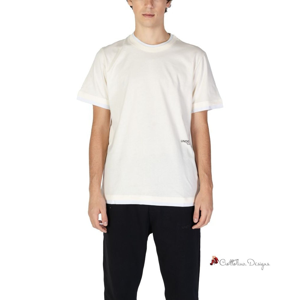 Cream Cotton T-Shirt