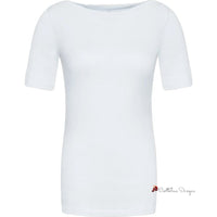 White Viscose Tops & T-Shirt