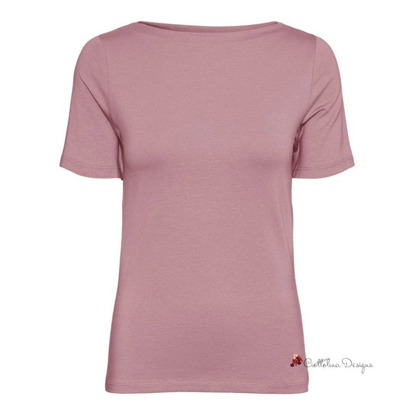 Pink Viscose Tops & T-Shirt