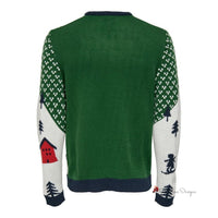 Green Acrylic Sweater