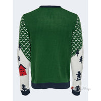 Green Acrylic Sweater