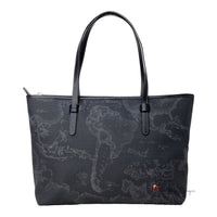 Black Polyester Handbag