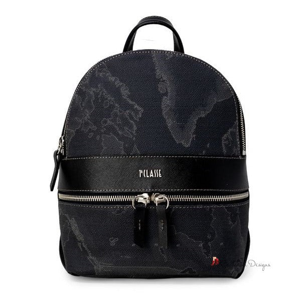 Black Leather Backpack