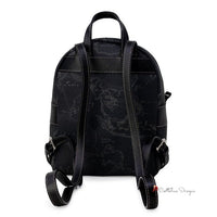 Black Leather Backpack