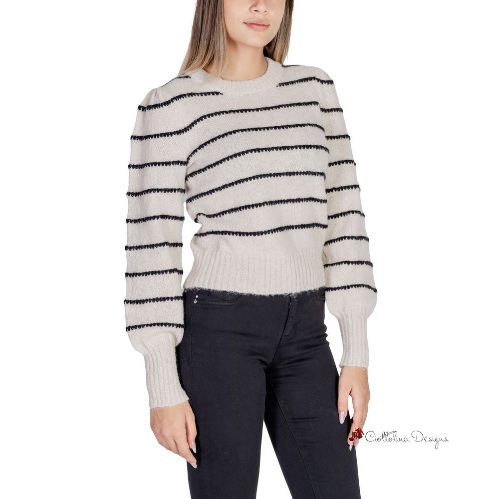 Gray Polyester Sweater