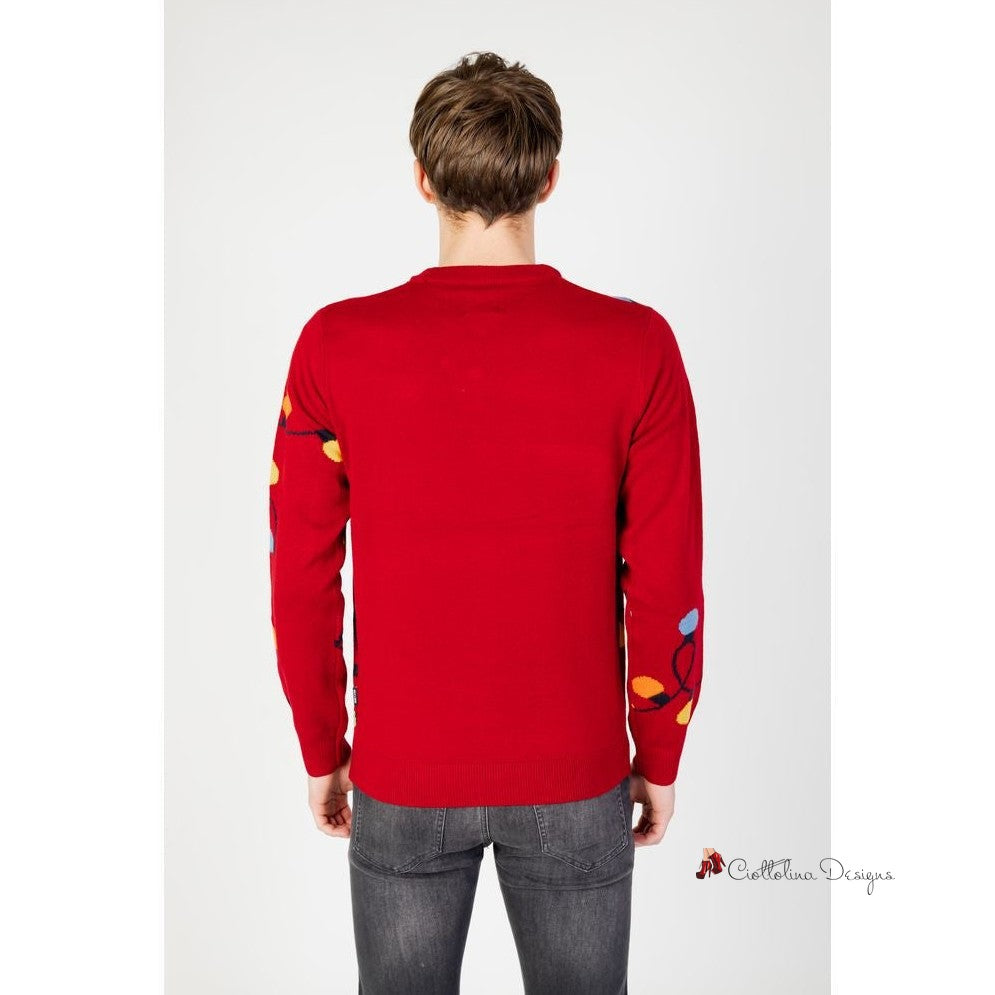 Red Acrylic Sweater