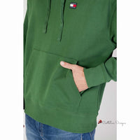 Green Cotton Sweater