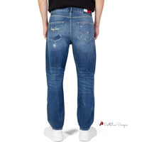 Blue Cotton Jeans & Pant