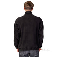 Black Recycled Polyester Sweater