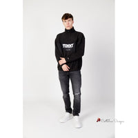 Black Recycled Polyester Sweater