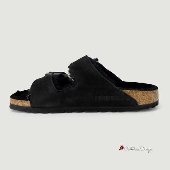 Black Suede Sandal