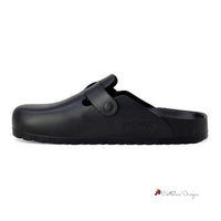 Black Plastic Sandal