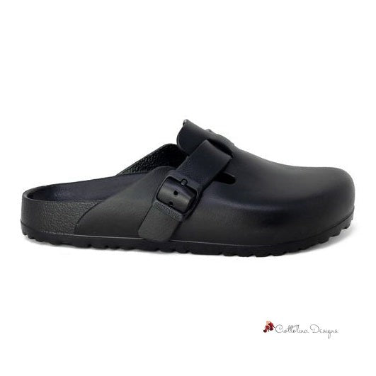 Black Plastic Sandal