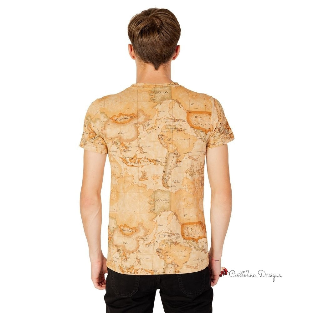 Beige Cotton T-Shirt