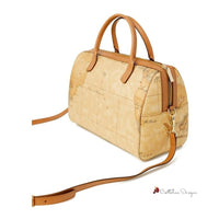 Beige Leather Handbag