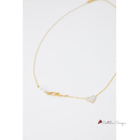 Gold Steel Necklace