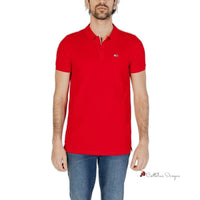 Red Cotton Polo Shirt