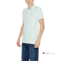 Green Cotton Polo Shirt