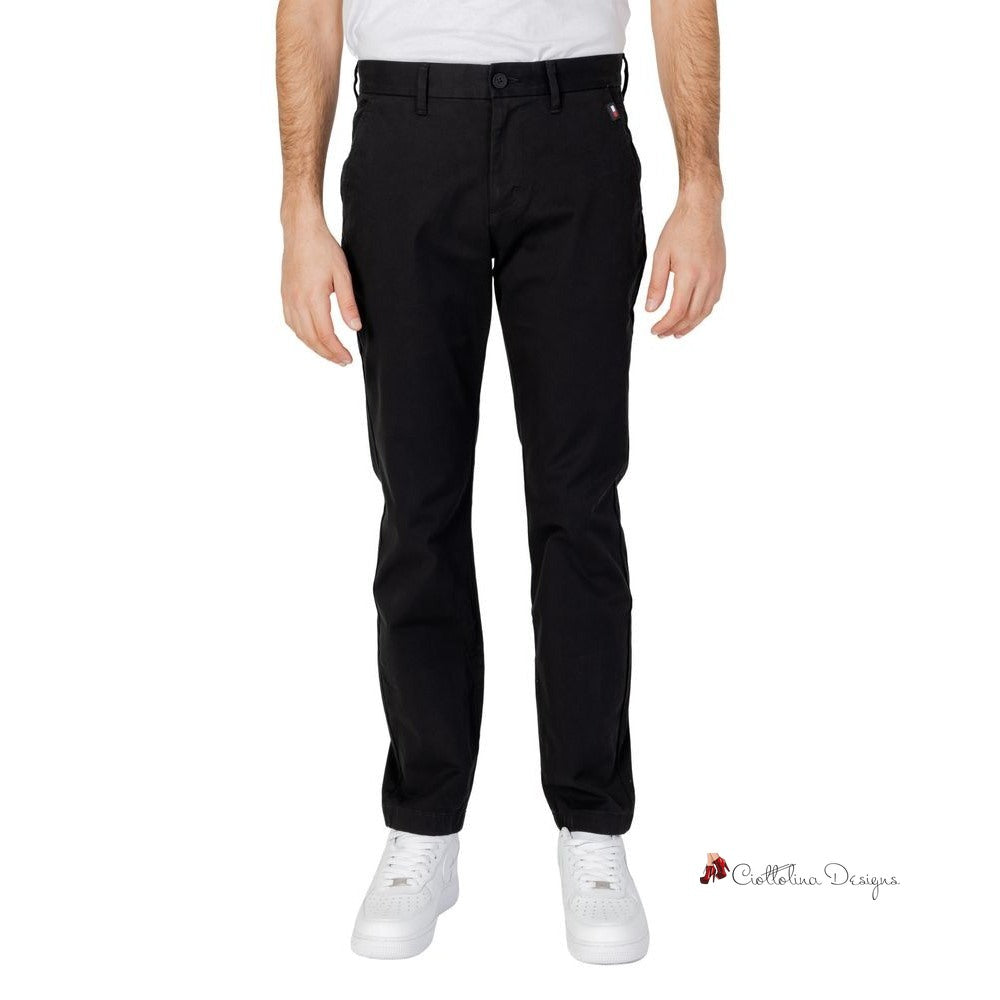 Black Organic Cotton Jeans & Pant