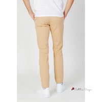 Beige Organic Cotton Jeans & Pant