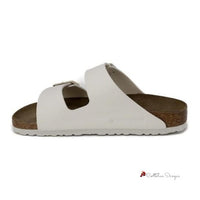 Cream Birko Sandal