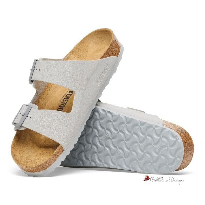 Gray Viscose Sandal