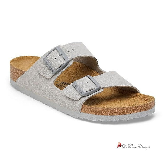 Gray Viscose Sandal