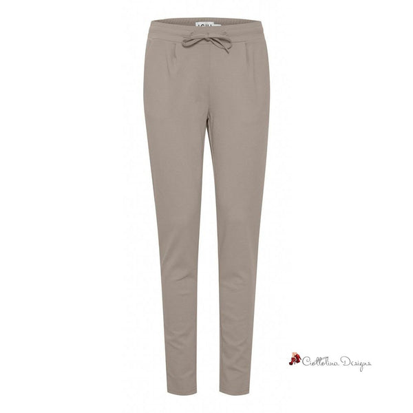 Gray Polyester Jeans & Pant