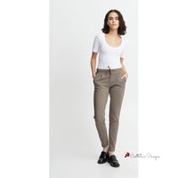 Gray Polyester Jeans & Pant