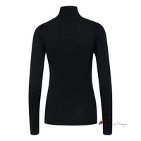 Black Viscose Sweater