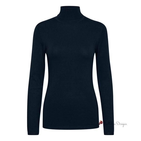 Blue Viscose Sweater