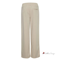 Beige Recycled Polyethylene Jeans & Pant