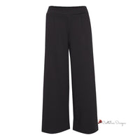 Black Recycled Polyester Jeans & Pant