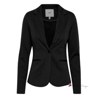 Black Polyester Suits & Blazer