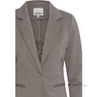 Gray Polyester Suits & Blazer