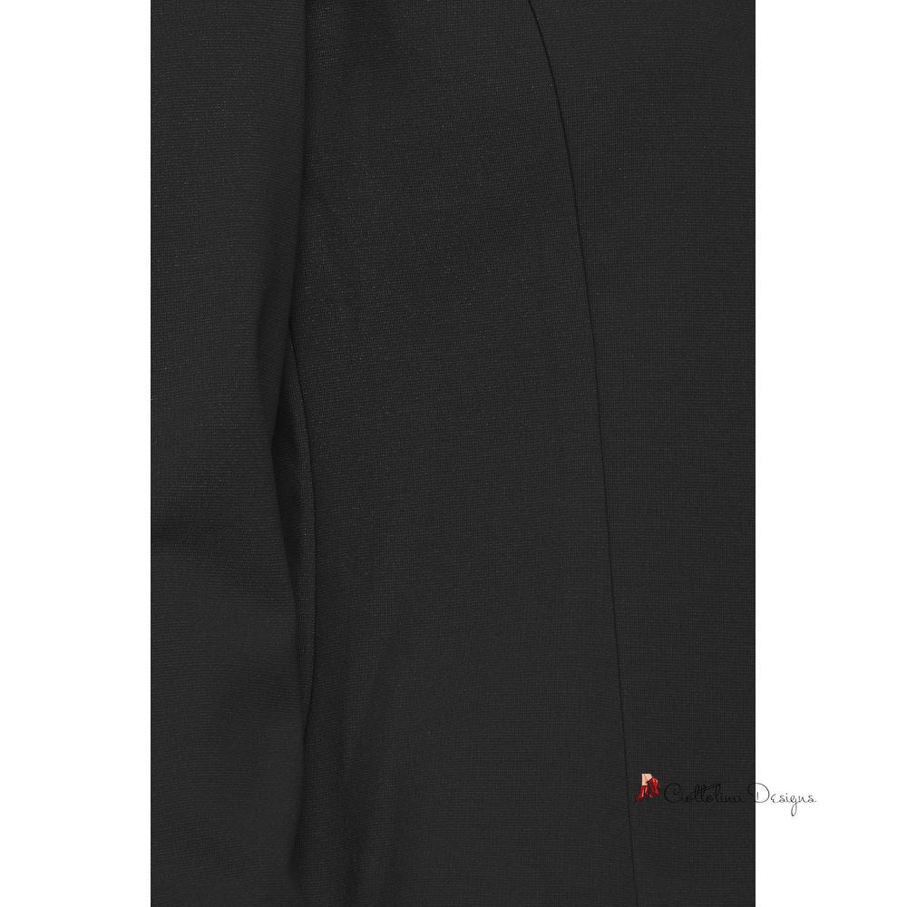 Black Polyester Suits & Blazer